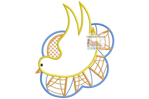 Dove: A Serene, Spiritual Embroidery Design for Holiday Gifting