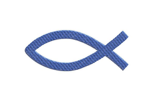Jesus Fish: A Thoughtful Embroidery Design for Meaningful Gifts