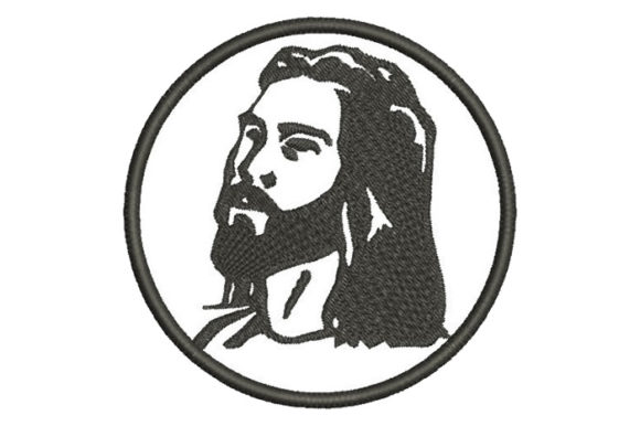 Jesus’s Face in Circle